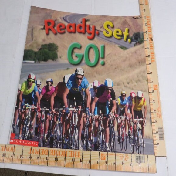 READY, SET, GO Scholastic BIG BOOK (almost 2 feet tall) School Classroom - Picture 2 of 11